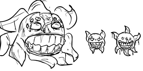 Doodle with Screech, Giggle and Grumble from DOORS